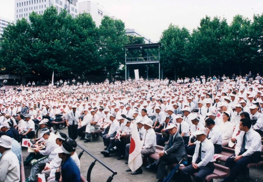 画像：総理・閣僚の靖國神社公式参拝を求める集会