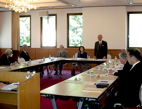 画像：正・副会長及び常任委員会合同会議の開催について